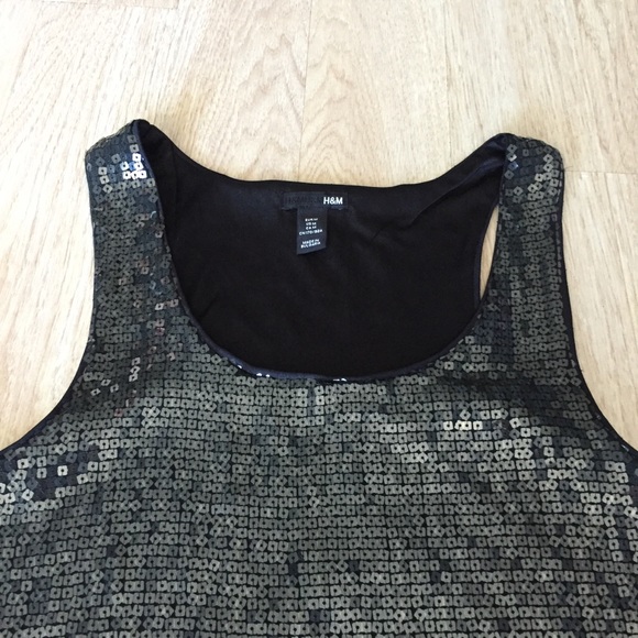 H&M Women’s Sparkle Top T-Shirt Shirt Blouse . New - Picture 3 of 5
